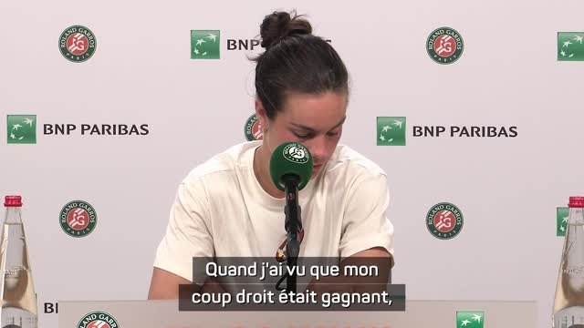 Roland-Garros - Boisson : “C’est un rêve et un objectif de gagner Roland-Garros