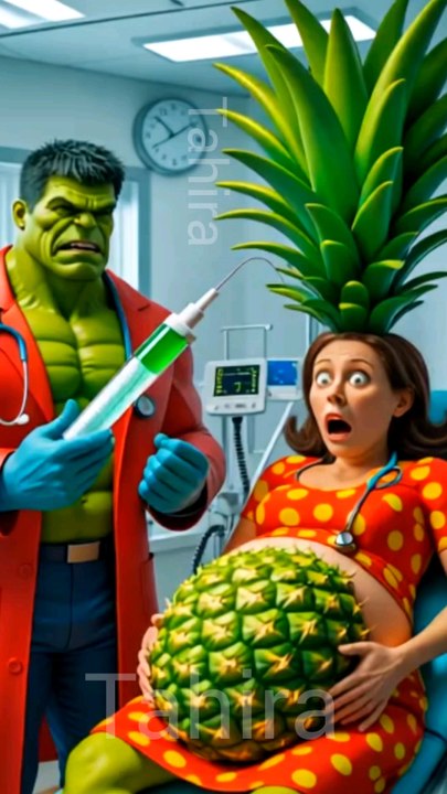 "Pineapple Panic in the Delivery Room!"