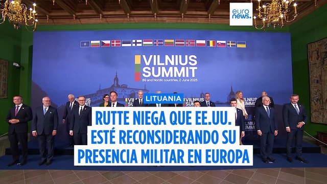 Rutte rechaza que haya preocupación por una retirada de tropas estadounidenses de Europa