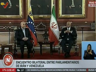 Pdte. de la AN Jorge Rodríguez: En los momentos más duros siempre ha estado allí Irán apoyándonos