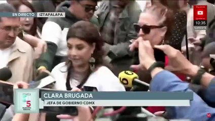 Clara Brugada comparte sobre como vivió la elección judicial en la CdMx