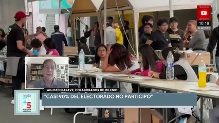 En la elección judicial, la nota fue el abstencionismo: Agustín Basave