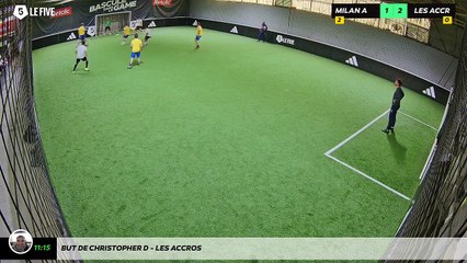 But de Christopher D - Les Accros