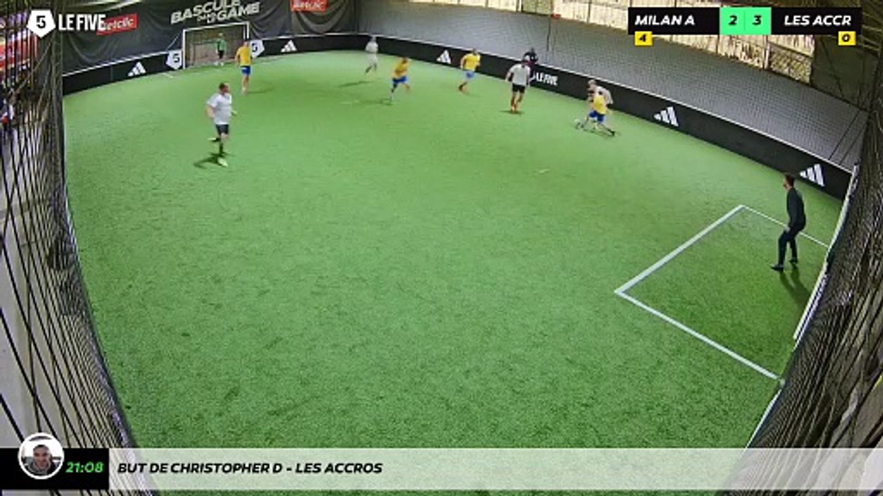 But de Christopher D - Les Accros