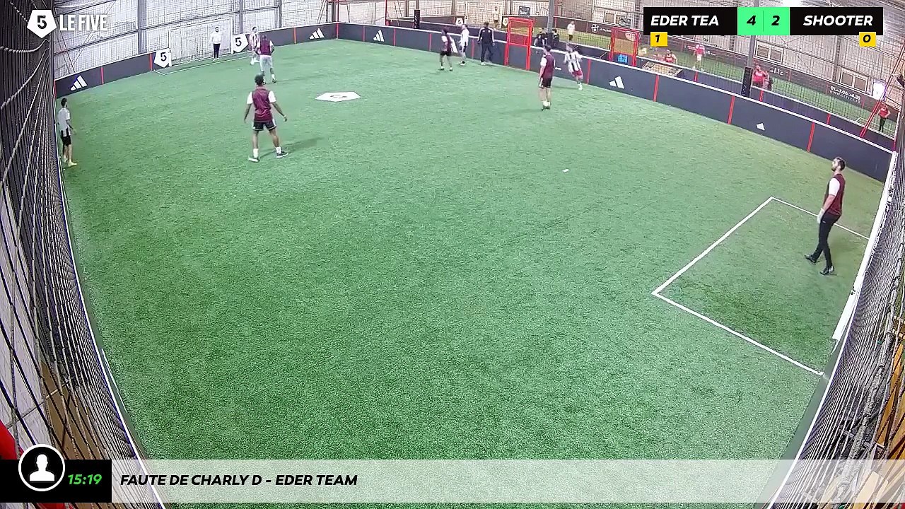 Faute de Charly D - Eder Team