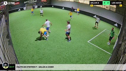 Faute de Steffen F - Milan A Chier