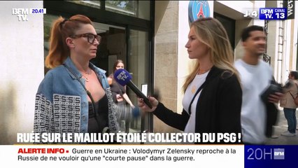 Victoire du PSG: la ruée sur le maillot étoilé collector du club