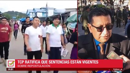 “Nadie puede perpetuarse en el poder”, presidente del TCP responde a insistencia de sectores evista