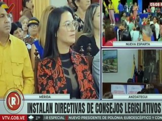 Juramentan nueva junta directiva del Consejo Legislativo de Mérida