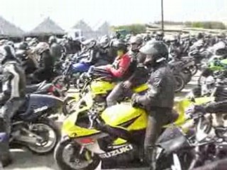 Concentration de moto