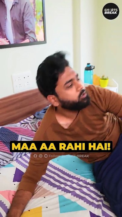 - माँ आ रही है 😆 _ Husband Vs. Wife _ Shorts Break (1)