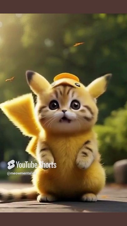 _Breaking Mews_ Cat Says 'Pika Pika!' ⚡🐱😂 Pikachu, Is That You__