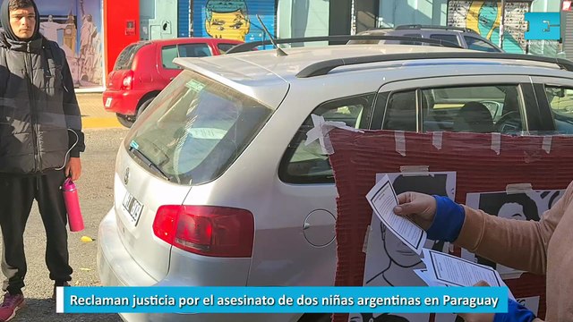 Reclaman justicia por el asesinato de dos niñas argentinas en Paraguay
