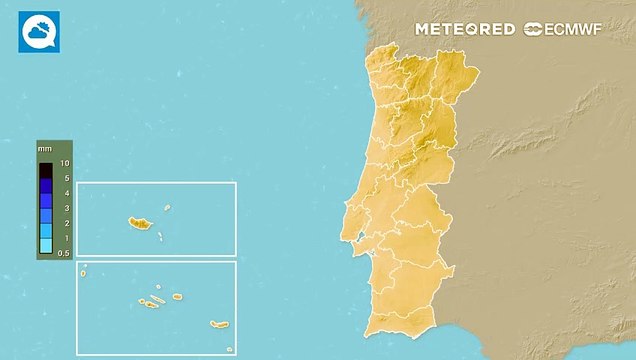 Duas metades distintas, com calor intenso no final da semana. Até quarta-feira espera-se alguma instabilidade atmosférica com precipitação no interior Norte