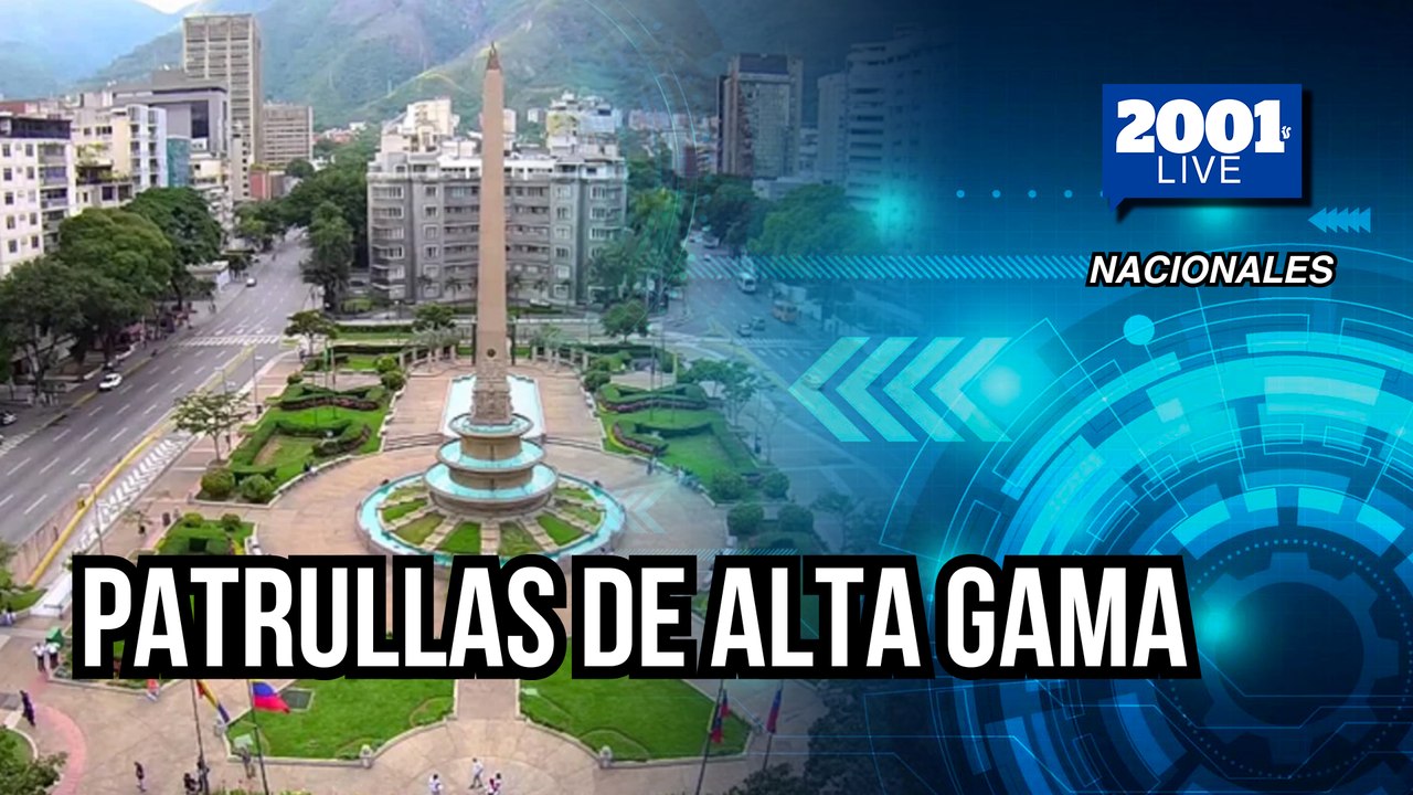 las nuevas patrullas policiales de alta gama que llegan al municipio Chacao