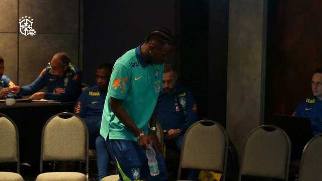 Primera imágenes de ANCELOTTI con BRASIL