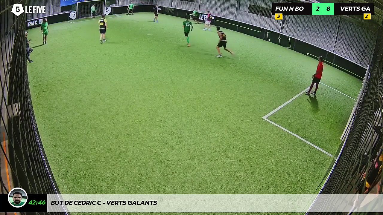 But de Cedric C - Verts Galants
