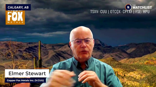 Copper Fox Metals Chairman, President & CEO, Elmer Stewart