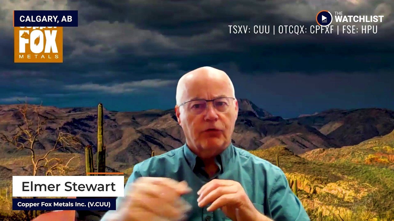 Copper Fox Metals Chairman, President & CEO, Elmer Stewart