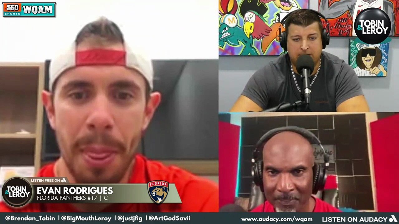 Evan Rodrigues Talks Florida Panthers Stanley Cup Final Rematch, Paul Maurice Stories & Dairy Queen