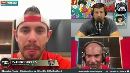 Evan Rodrigues Talks Florida Panthers Stanley Cup Final Rematch, Paul Maurice Stories & Dairy Queen