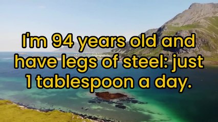 6 Essential Vitamins to Keep Your Legs Strong in old age Even at 94! senior