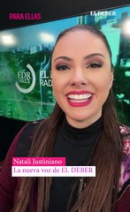 Natali Justiniano _ La nueva voz de EL DEBER