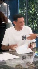 Assinatura de Di María