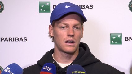 Roland-Garros 2025 - Jannik Sinner : "Je me sens libéré mentalement"