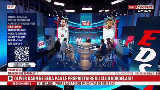 Kahn se retire de la course à la reprise des Girondins de Bordeaux - Foot - Bordeaux