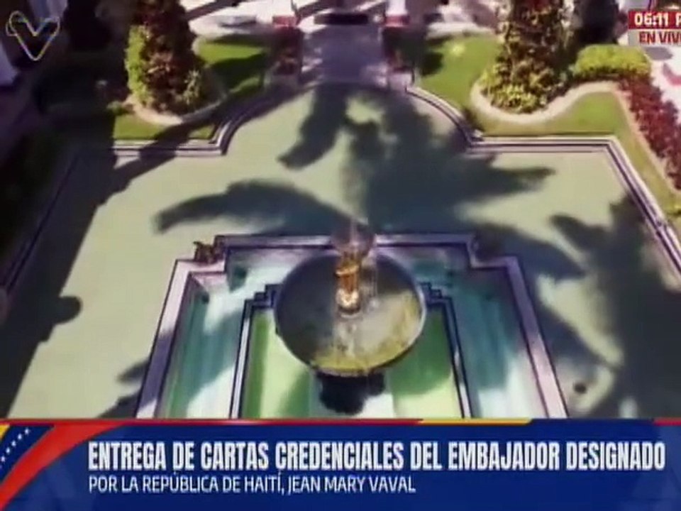 Presidente Maduro recibe cartas credenciales del embajador designado de Haití, Jean Mary Vaval