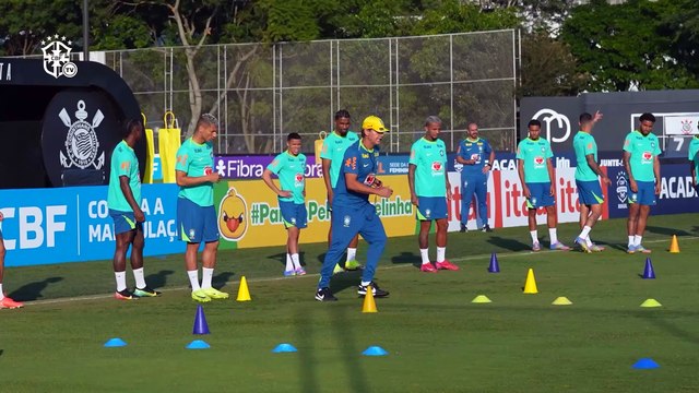 Veja como foi o primeiro treino de Ancelotti à frente da Seleção Brasileira