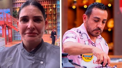 Chef Zahie Téllez rompe en llanto tras salida de Luis Fernando Peña de MasterChef Celebrity: "Sí lloré, lo sentí mucho"