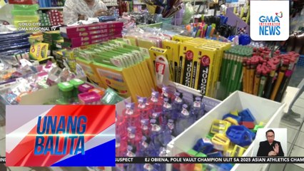 Ilang magulang at estudyante, abala na sa pamimili ng school supplies para sa balik-eskuwela sa June 16 | Unang Balita