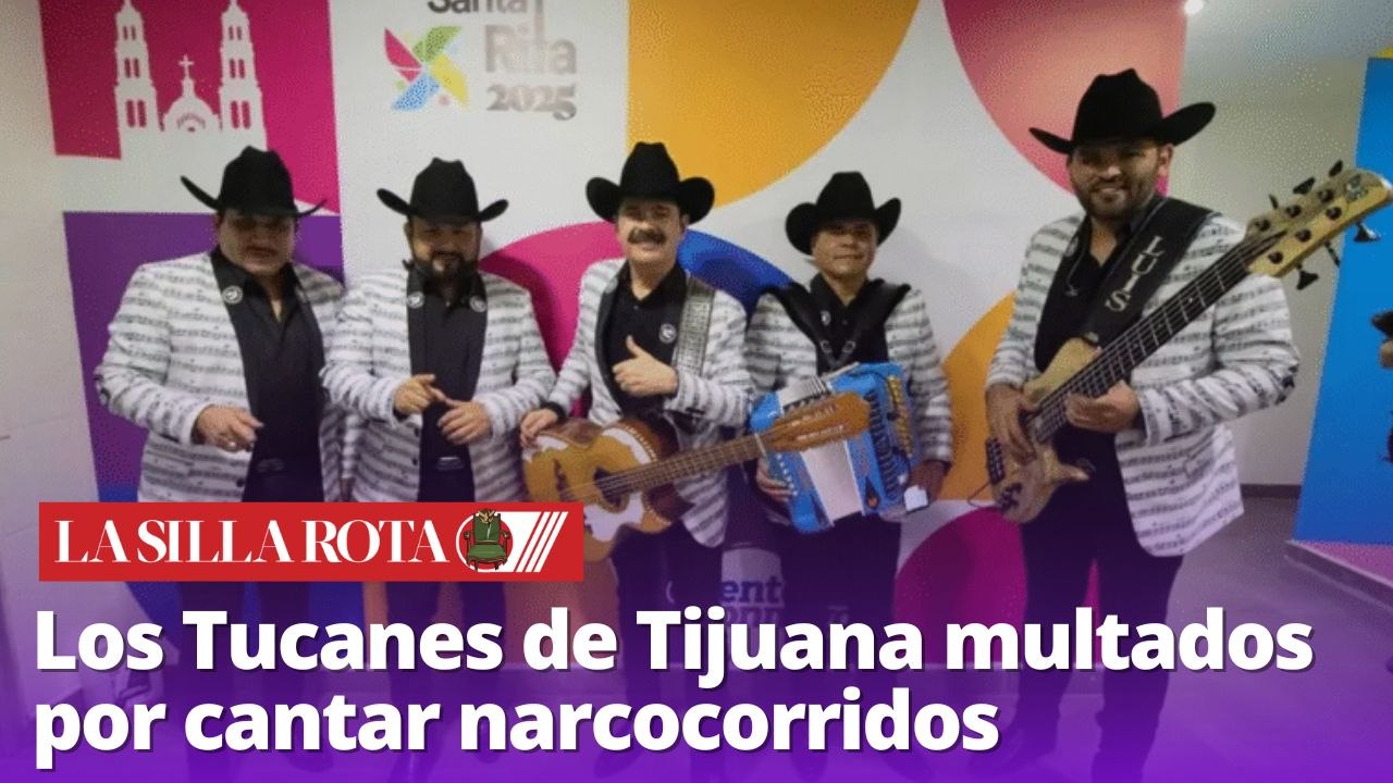 Los Tucanes enfrentan multa por narcocorridos en Chihuahua