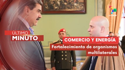 Pdte. Maduro recibe cartas credenciales del embajador de Argelia