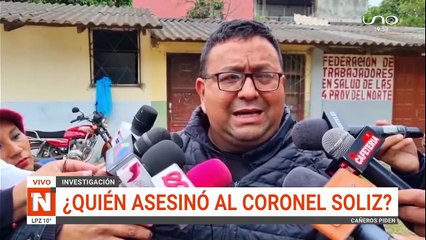 INVESTIGAN MUERTE DE MILITAR EN MONTERO