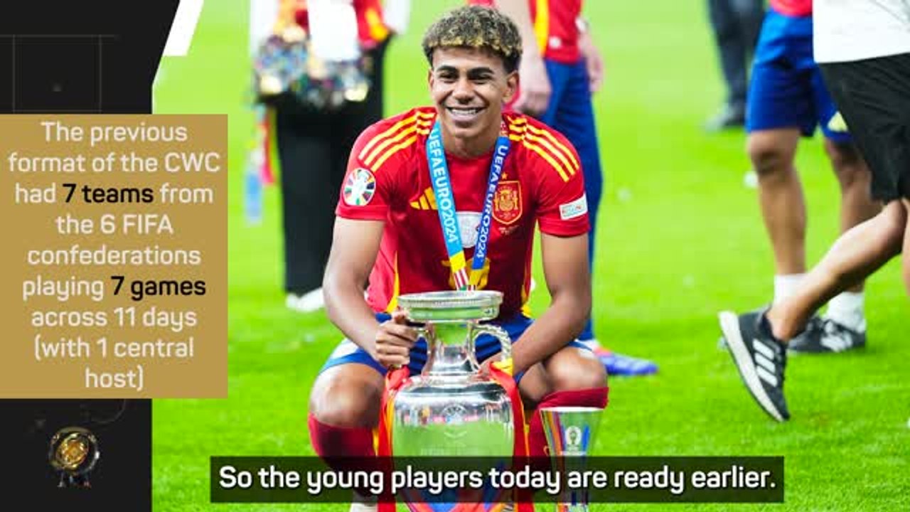 Club World Cup a chance for young players to be like Yamal - Wenger