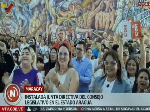 Juramentan nueva junta directiva del Consejo Legislativo de Aragua