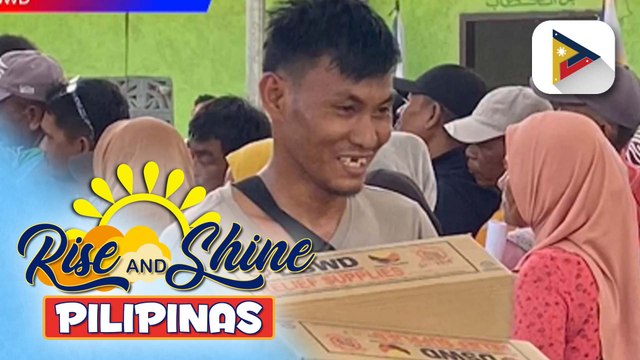 Mga residenteng binaha sa bayan ng Tugunan sa BARMM, nahatiran ng tulong ng DSWD