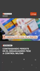 Contrabando persiste en el Desaguadero pese a control militar