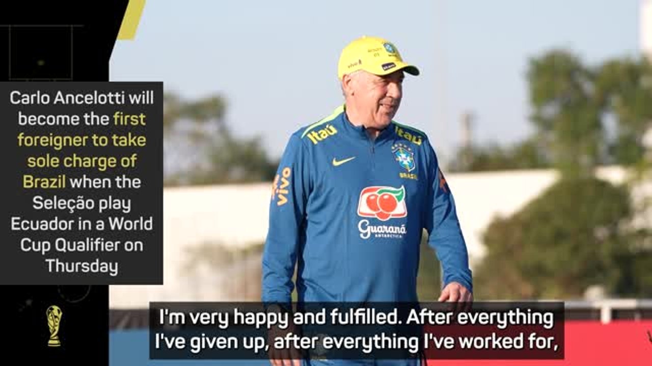 Ancelotti 'one of the best' - Alexsandro thrilled to work with new Brazil coach