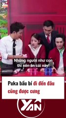 Puka mang bầu, đi đến đâu cũng được chồng cưng