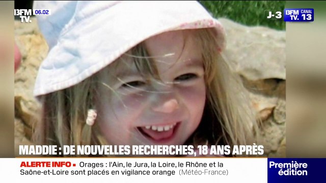 18 ans après la disparition de Maddie McCann, de nouvelles recherches vont être menées au Portugal