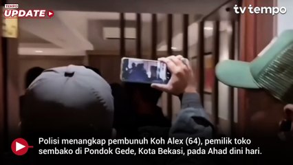 Kronologi Tertangkapya Pelaku Pembunuhan Bos Toko Sembako di Bekasi