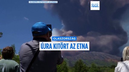 Újra kitört az Etna