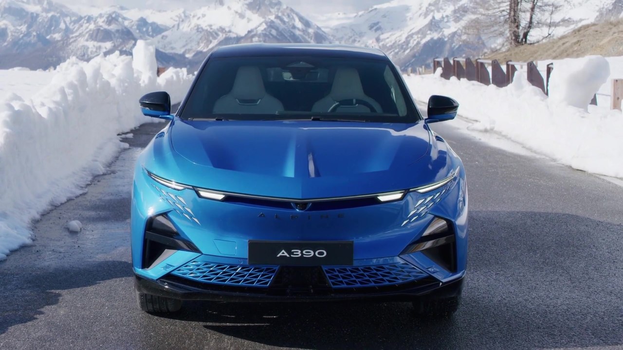 Alpine A390 GTS Design Preview - Col d'Izoard