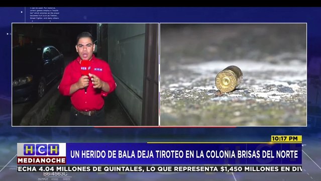 Hieren de bala a joven en la colonia Brisas del Norte en la capital