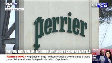 Eau en bouteille: une nouvelle plainte déposée contre Nestlé
