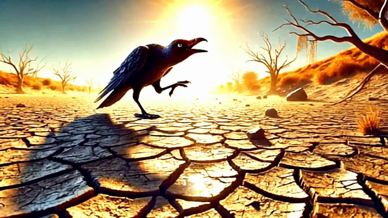 Die Krähe und der Tontopf – Eine weise Geschichte aus dem Panchatantra